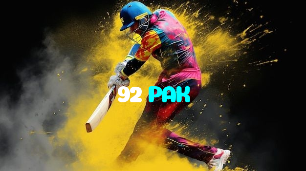 92 PAK casino presented on mobile device in Pakistan with slots and live games